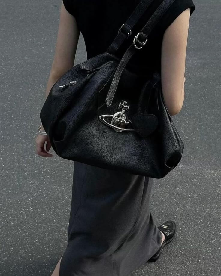 Bolso de hombro Boston 'Big Orb' de Vivienne Westwood